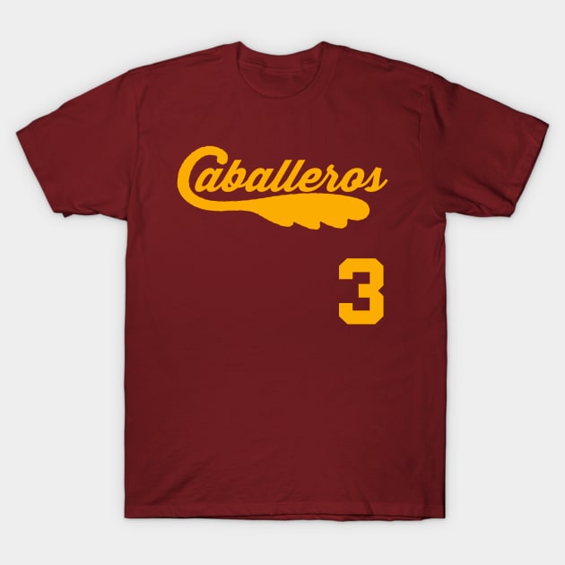 Cleveland Caballeros Throwback T-Shirt by CFieldsVFL